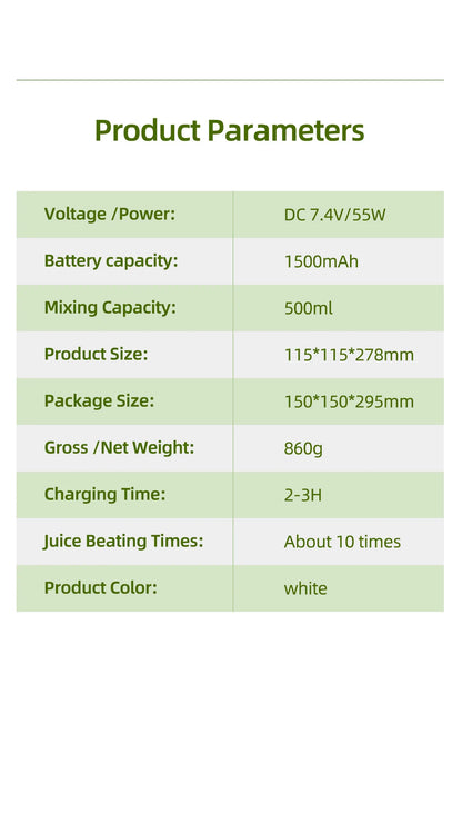 CitrusEase Pro Portable Blender