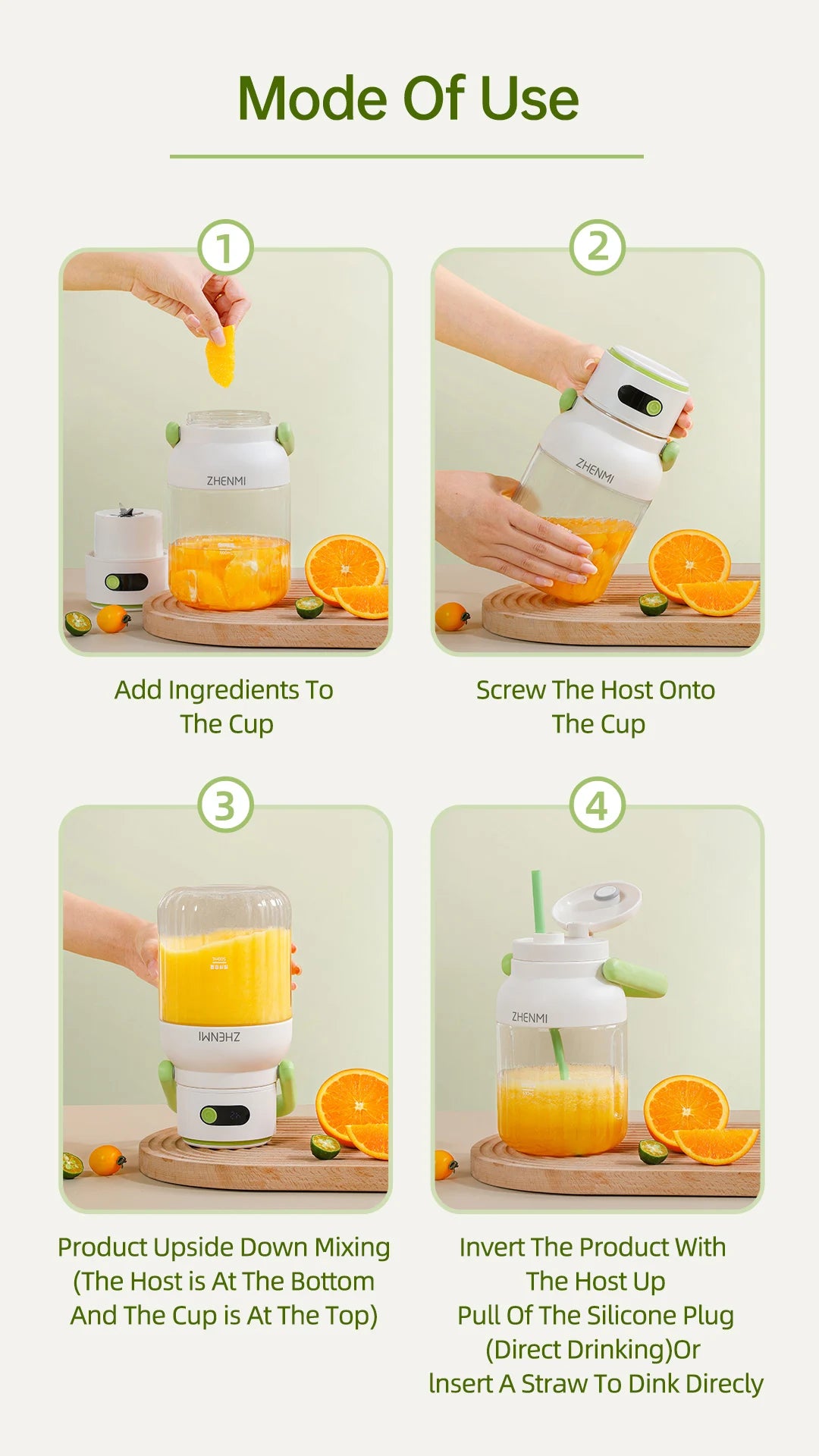 CitrusEase Pro Portable Blender